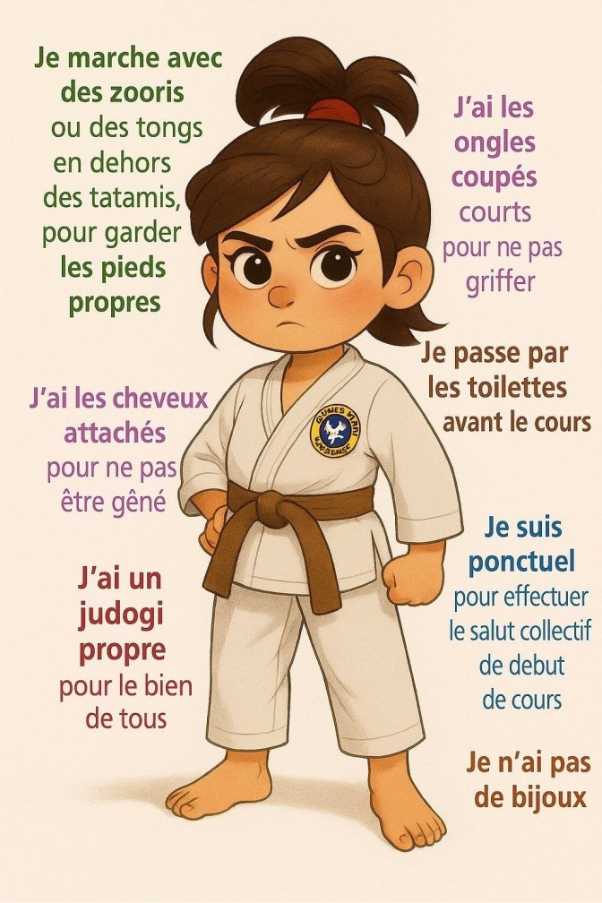 Image de l'actu 'Les règles avant de monter sur le tatami'