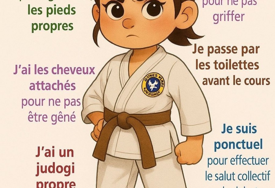 Les règles avant de monter sur le tatami