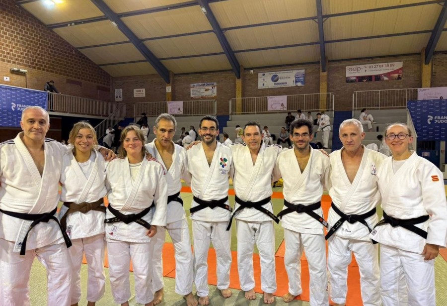 Stage Nage-no-Kata : Nos judokas en pleine progression avec les frères Gilon